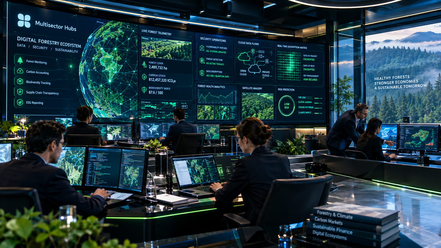 Lam Dong Forestry Digital Solutions Simulation & Technical Auditing