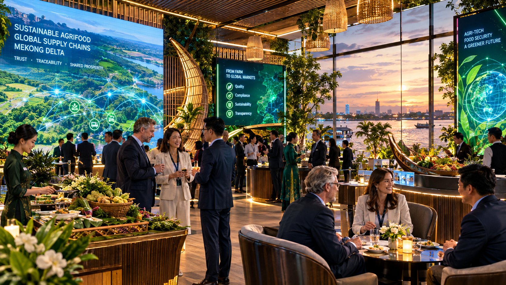 Mekong Delta Cultural Gala & Gastronomy Diplomacy