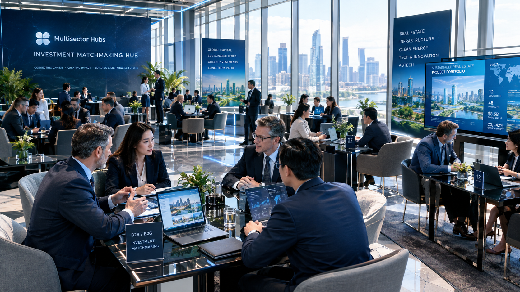 Cross-Border B2B & B2G Matchmaking Hub